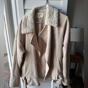 Promesa Women's Tan Teddy Jacket